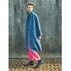 Sky Blue Double Faced Wool Coat