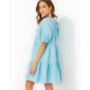 Charlet Short Sleeve Linen Dress