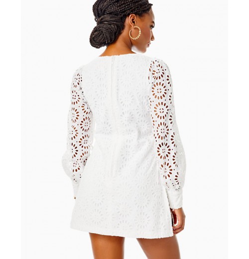 Aisha Eyelet Romper