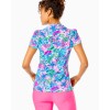 UPF 50+ Luxletic Frida Puff Sleeve Polo