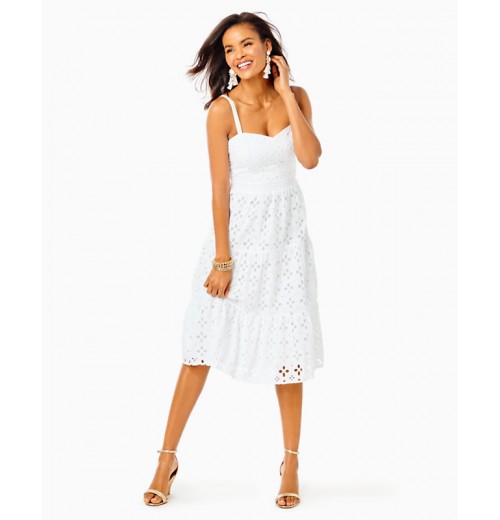 Majorie Eyelet Dress