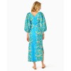 Barbara 3/4 Sleeve Cotton Maxi Dress