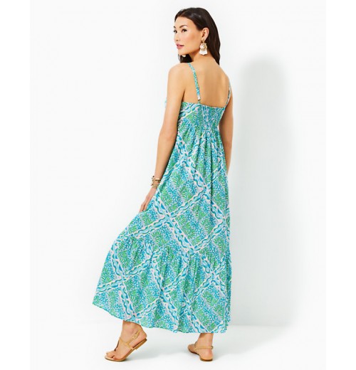 Hiedi Cotton Maxi Dress