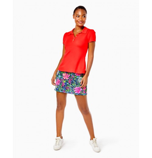 UPF 50+ Luxletic Frida Puff Sleeve Polo