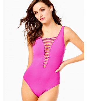 Isle Lattice One-Piece Swimsuit