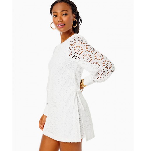 Aisha Eyelet Romper