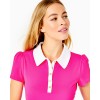 UPF 50+ Luxletic Frida Puff Sleeve Polo